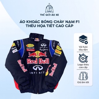  Áo Khoác Bóng Chày Nam F1 hoạ tiết thêu chất liệu đẹp mặc cả bốn mùa 