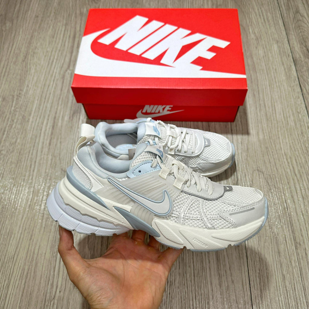 [ CHÍNH HÃNG ] GIÀY NIKE V2K PLATINUM TINE WHITE FORM ÔM FD0736 009