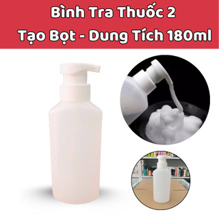 Bình Tra Thuốc Tạo Bọt , Dung Tích 180ml , Giúp Làm Tóc Nhanh Chóng Tiện Lợi .