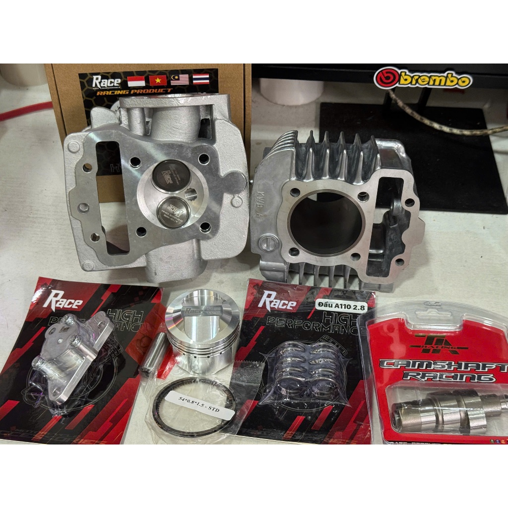 COMBO Đầu Lòng 54 56 Cho Wave S110 , Blade 110, RSX 110 , Alpha 110 máy đầu VUÔN