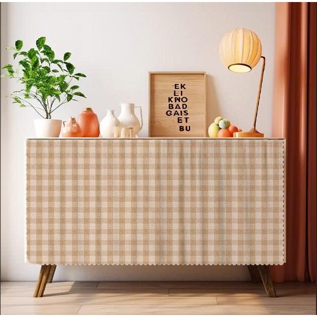  Rèm DÁN 1 LỚP che tủ bếp gas rèm dán che bếp phòng trọ tặng kèm miếng dán miễn phí nhiều kích thước 
