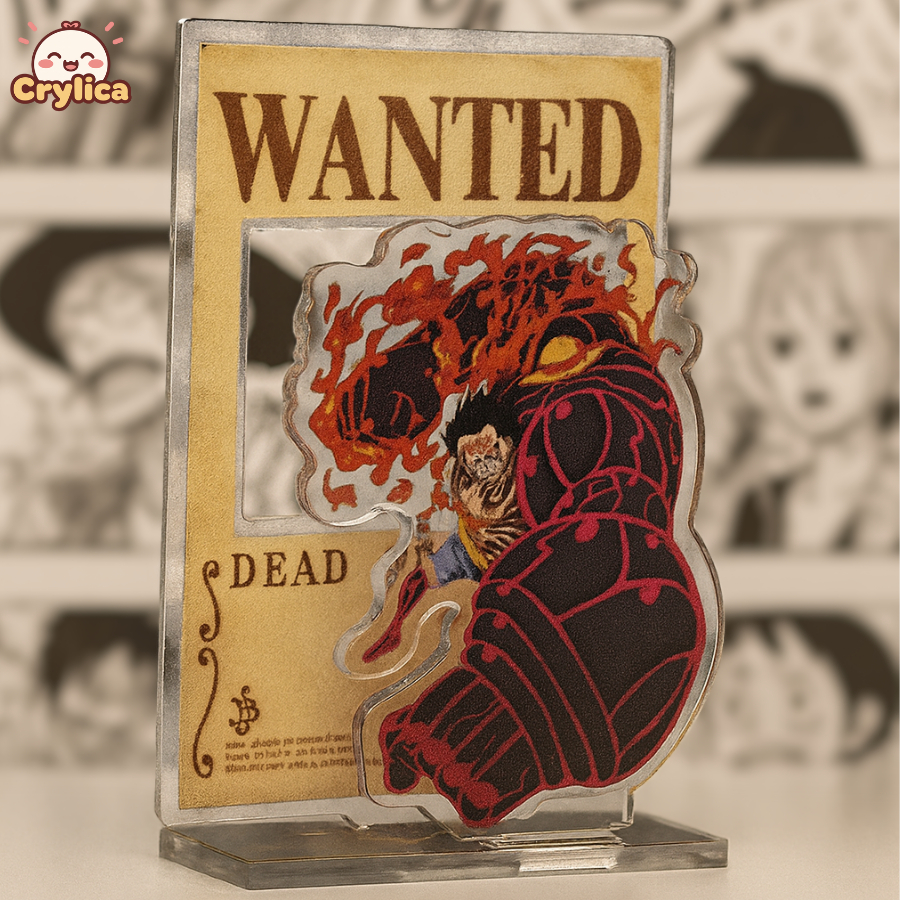 Đồ Chơi Mô Hình Acrylic Standee Chibi One Piece: Luffy Gear4