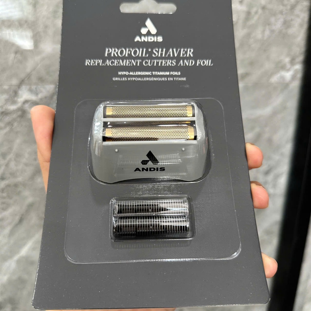 Combo Nắp Và Lưỡi Cạo khô Andis chính hãng (Phụ kiện thay thế hộp cạo khô andis)