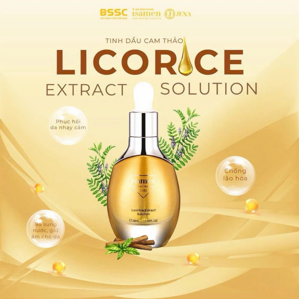 Tinh Dầu cam thảo isamen chính hãng
