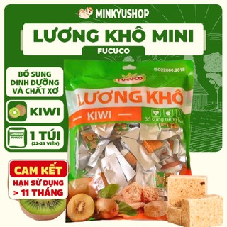   12 Vị  Lương Khô Mini Hoa Quả Fucuco Vị Kiwi Date mới Chính Hãng Bổ Sung Năng Lượng Thay thế bữa ăn 