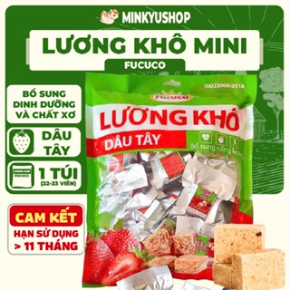   13 Vị  Lương Khô Mini Hoa Quả Fucuco Dâu Tây Date Mới Chính Hãng Bổ Sung Năng Lượng Thay thế bữa ăn 