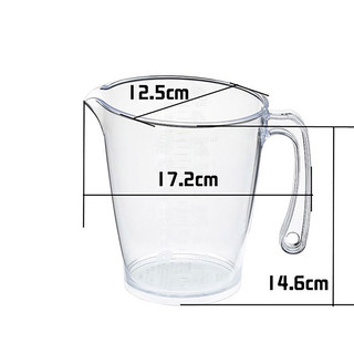 Ca đong chia vạch 1000ml INOMATA nội địa Nhật Bản