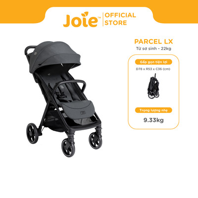 Xe đẩy trẻ em Joie Parcel LX W/ RC & ADPT & TB dành cho bé từ sơ sinh đến 22kg