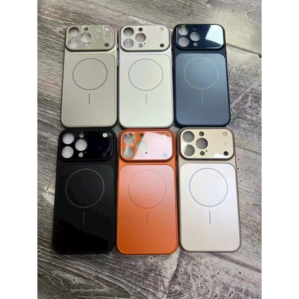 Ốp LIKGUS AL Bảo vệ cam nhôm tĩnh điện độ lên ip 17 pro max dành cho ip17 pro/ ip17 pro max