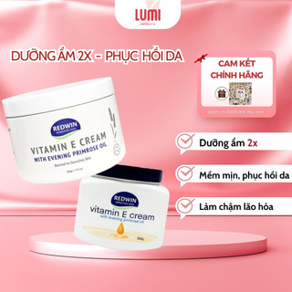  Kem dưỡng ẩm Redwin Vitamin E Cream 300g Úc Dưỡng da mặt và body Giúp da mềm mịn Hết khô nứt nẻ 