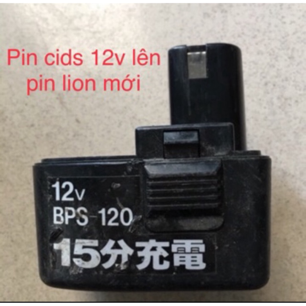 pin đóng Cids hoặc GTID 12vol dl 4ah-5ah vỏ zin cũ, ruột li-ion mới