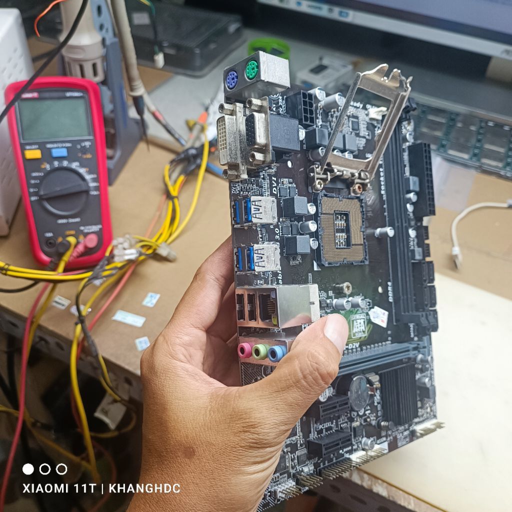 B150 MÃ B150M D2V GIGABYTE SOCKET 1151 [KHÔNG KÈM FE CHẶN]