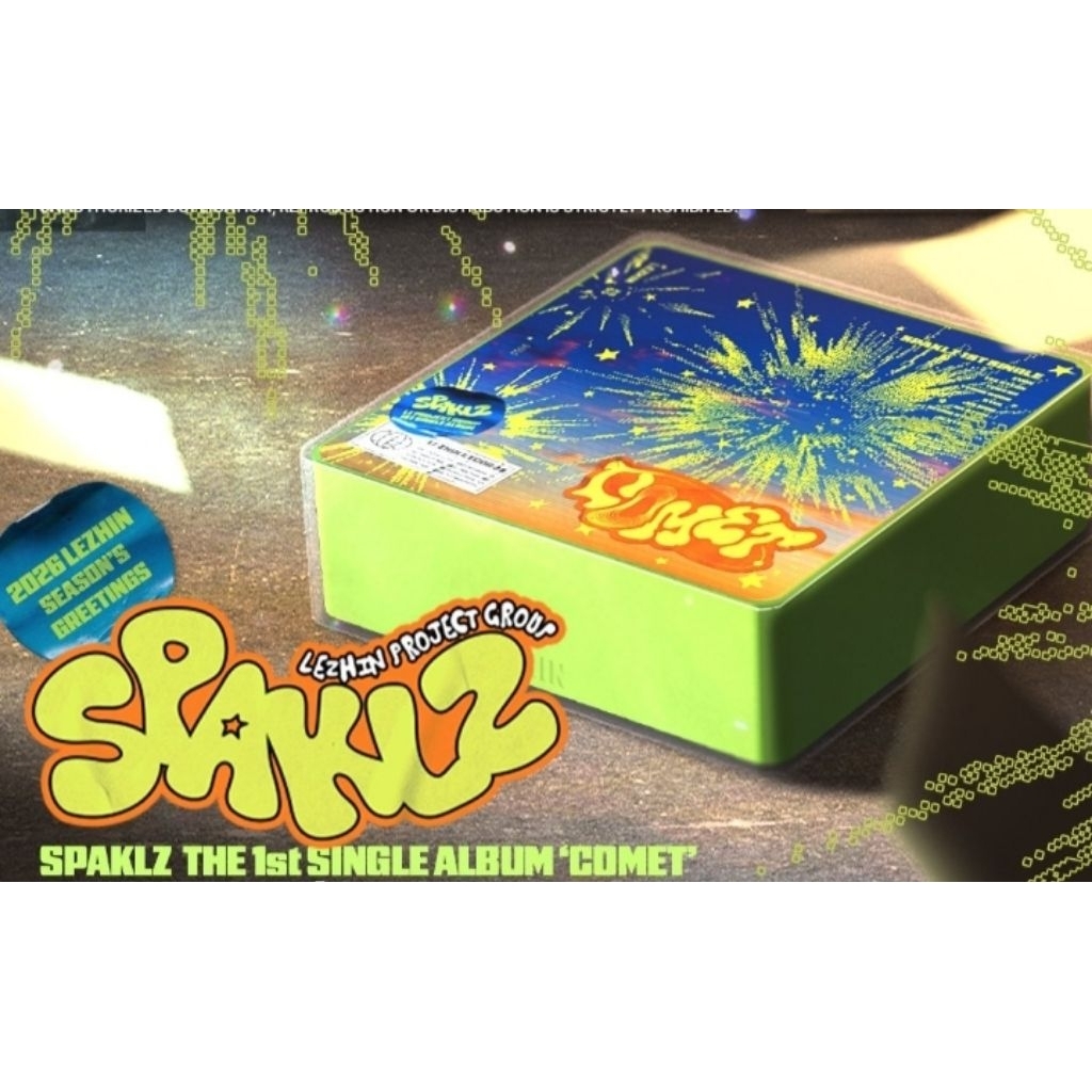 Set lịch đủ phụ kiện Season's Greetings 2026 Lezhin Spaklz