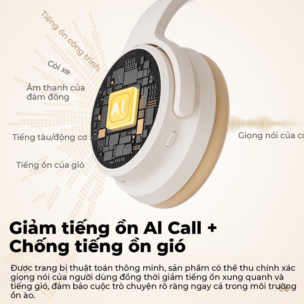 Tai nghe chụp tai SoundPEATS Space Pro, Pin 151 Giờ, Hybrid ANC, Hi-Res Audio LDAC, Bluetooth 5.4 | BigBuy360 - bigbuy360.vn