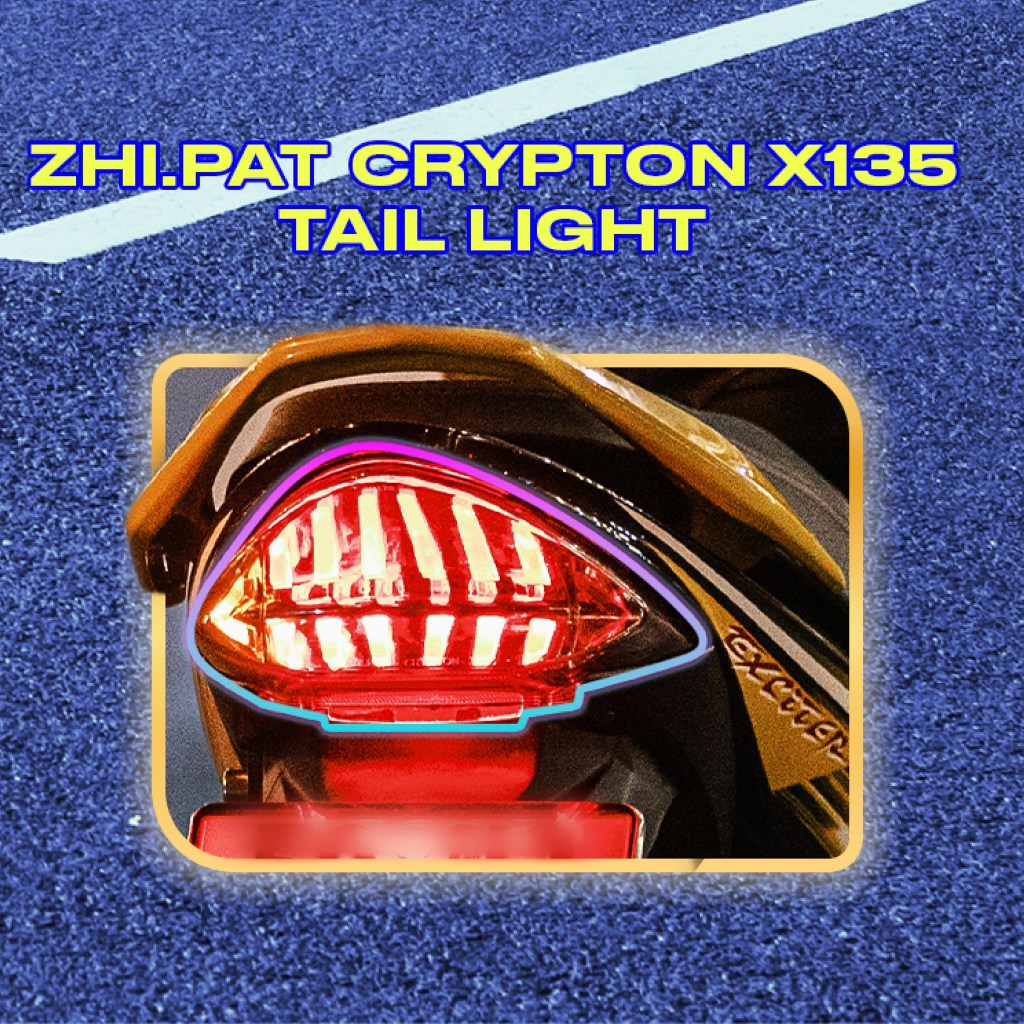 Đèn Hậu ZHI.PAT Crypton X135 Tail Light cho dòng Exciter 135 (2005–2010)
