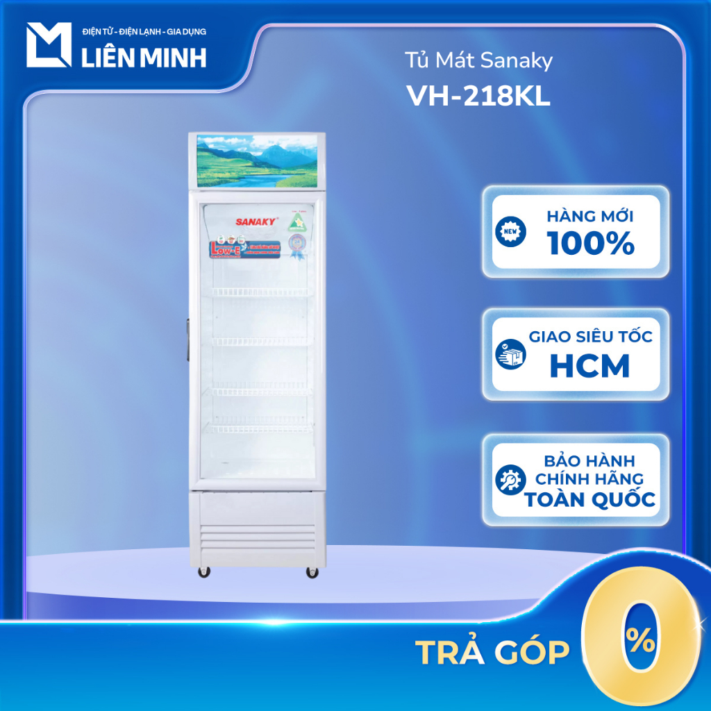 VH-218KL / VH-358KL - Tủ Mát Sanaky 170 Lít / 190 Lít - Bảo Hành Chính Hãng