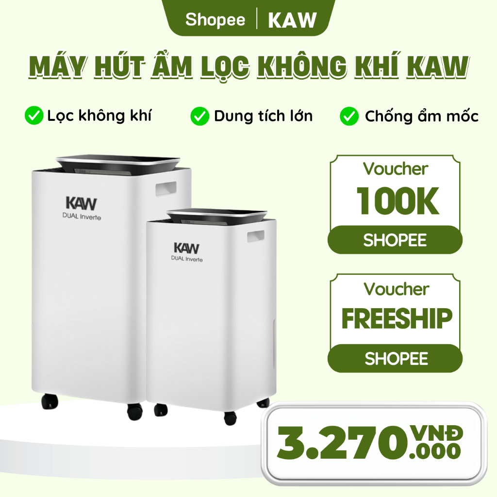 Máy Hút Ẩm Lọc Không Khí KAW K12L