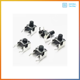 Nút nhấn 4 chân 6x6x5 ngang (10 cái)