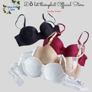  Áo ngực nữ Có Gọng Không Đệm Mút Mỏng Nhẹ đặc biệt thiết kế 3 móc gài áo lót nữ 307 