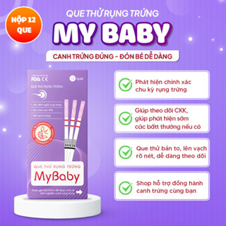  Que thử rụng trứng MyBaby chính xác 99% | Hộp 12 que 