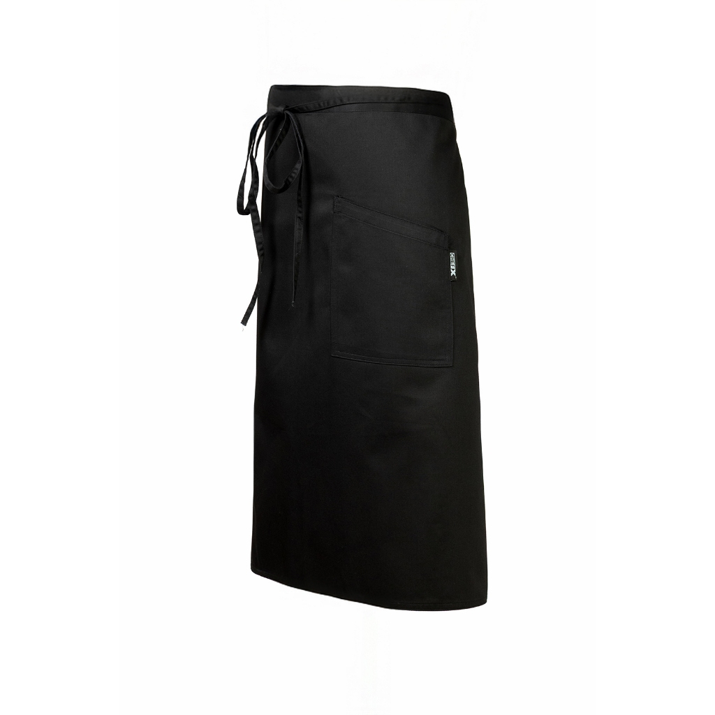 [TD-1] Tạp dề Đầu Bếp nhiều màu dài 70cm, vải không xù có túi đựng đồ - CHEF X Kitchen Uniform