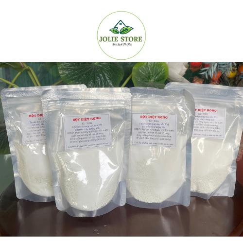 BỘT TẨY RONG RÊU Nền Gạch, Xi Măng, Sân Vườn, Vỉa Hè,Tường Nhà Hiệu Quả... Loại 500G