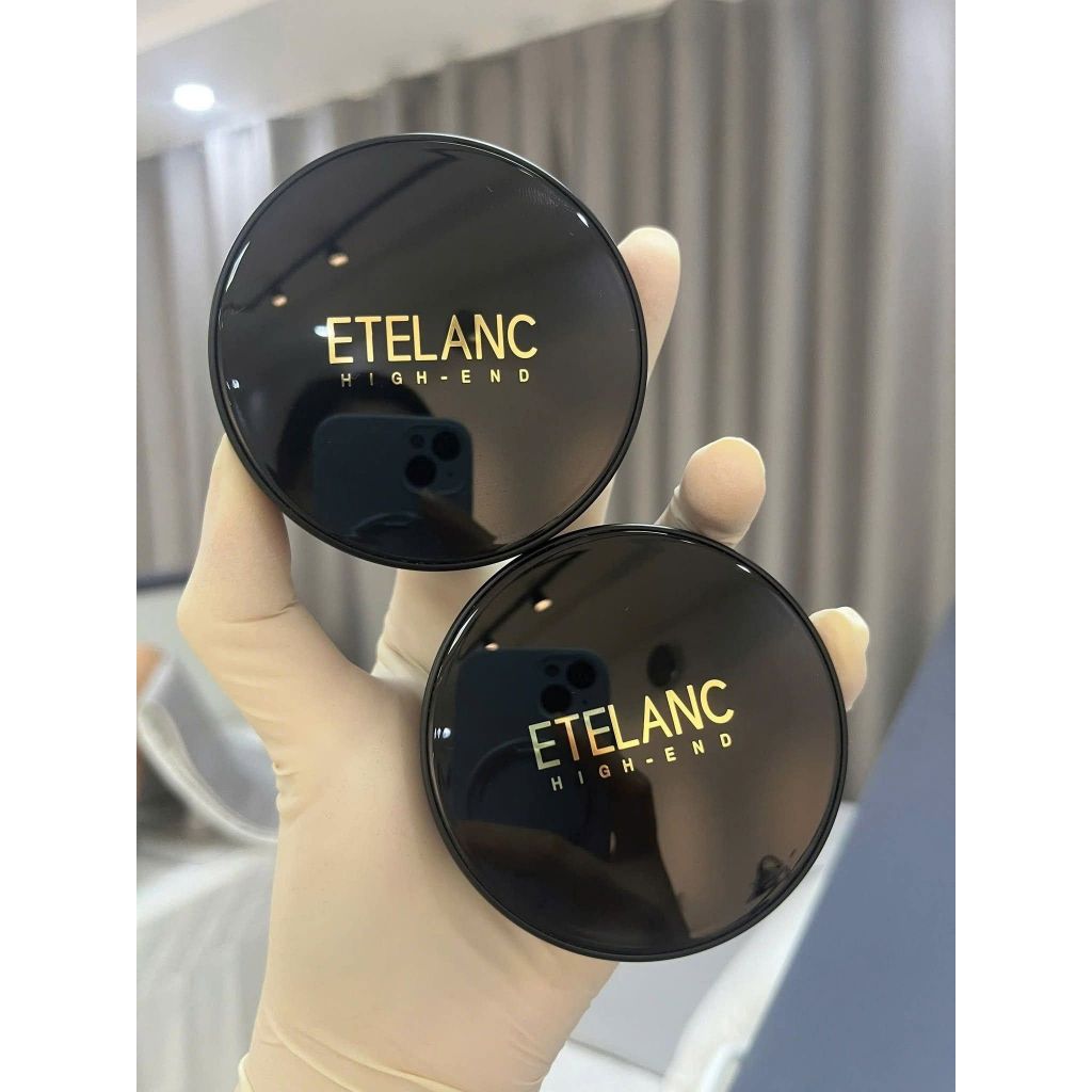 MẪU MỚI-(2 Lõi) Cushion ETELANC Kèm Lõi SPF 50+ / PA+++ Tone 21 Không Lem Không Dính