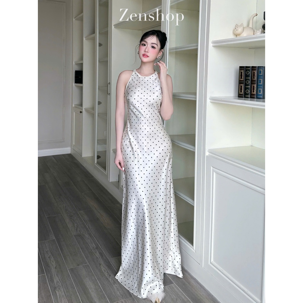 Đầm Dự Tiệc Dáng Dài Cổ Yếm Sang Trọng Thanh Lịch - SENDY DRESS