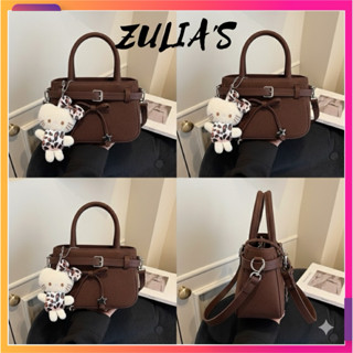    Deal Mở Bán  Túi Xách Nữ Đeo Chéo Phối Nơ Xinh Đi Chơi Đi Caffe,Chất Da Lộn Sang Chảnh Tặng Charm Mèo 