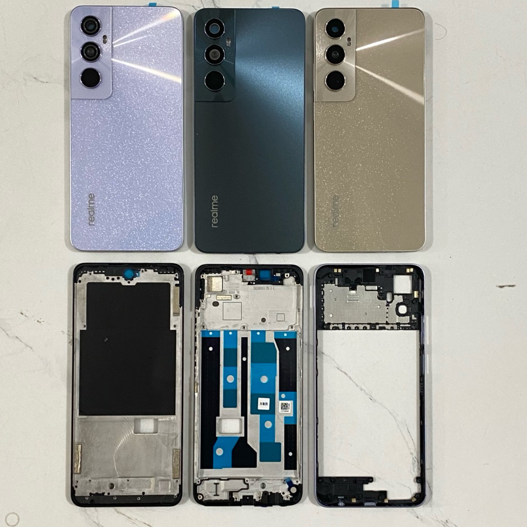 Vỏ Bộ Realme C65 Hot Zin Full Khay Sim - Phím - Kính Cam