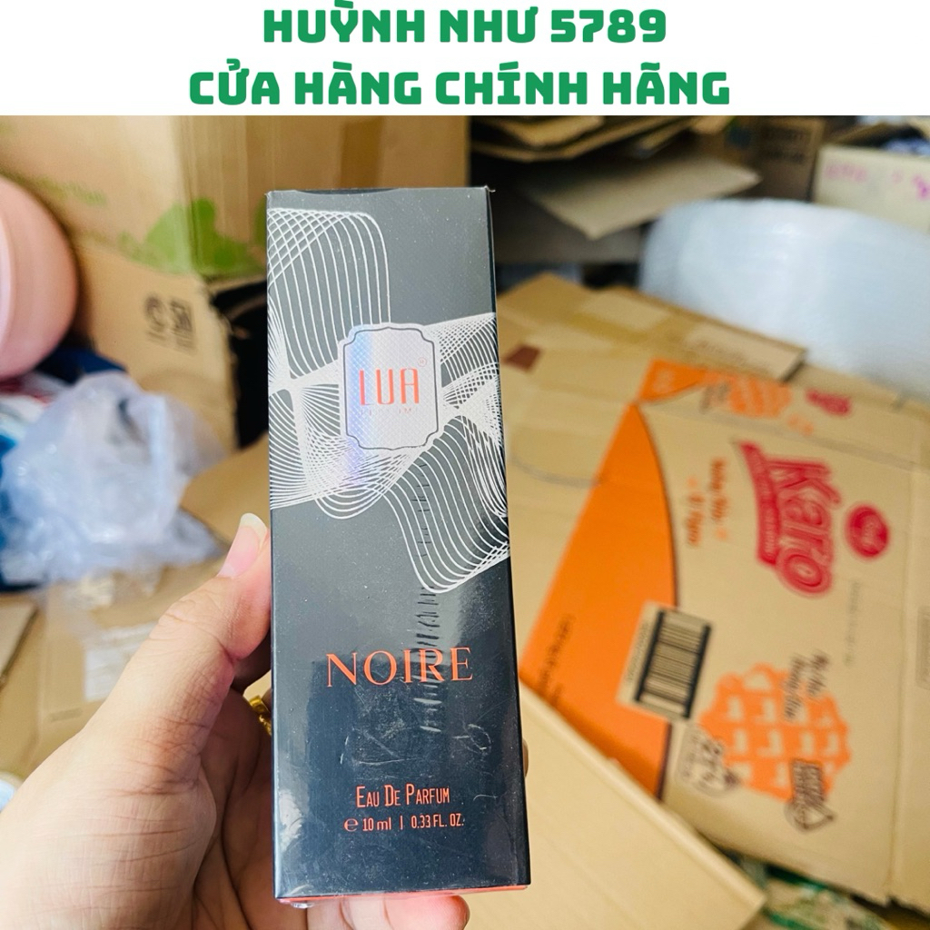 [CHÍNH HÃNG]Nước hoa nam Noire 10ml lua perfume nam tính-cuốn hút-mạnh mẽ