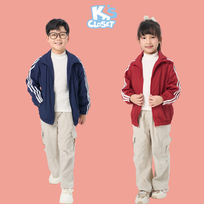 Áo Khoác Gió 2 Lớp Không Có Mũ K's Closet Cho Bé Trai Và Bé Gái (2-14 tuổi) từ 10kg-60kg KT039FIF
