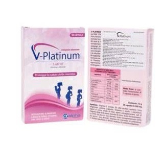 Viên Uống V- PLATINUM 5 MTHF Tăng Khả Năng Thụ Thai, Chống Dị Tật Thai Nhi, Giảm Nguy Cơ Sảy Thai - 