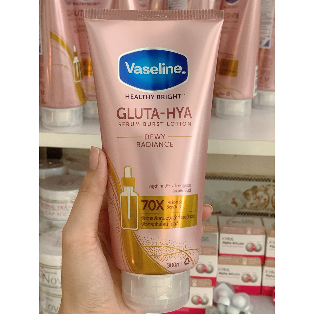 Dưỡng thể Vaseline Hồng 70X Chuẩn Thái Lan 300ml