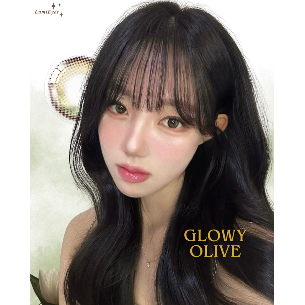 Glowy Olive chính hãng Olen trang trí mắt