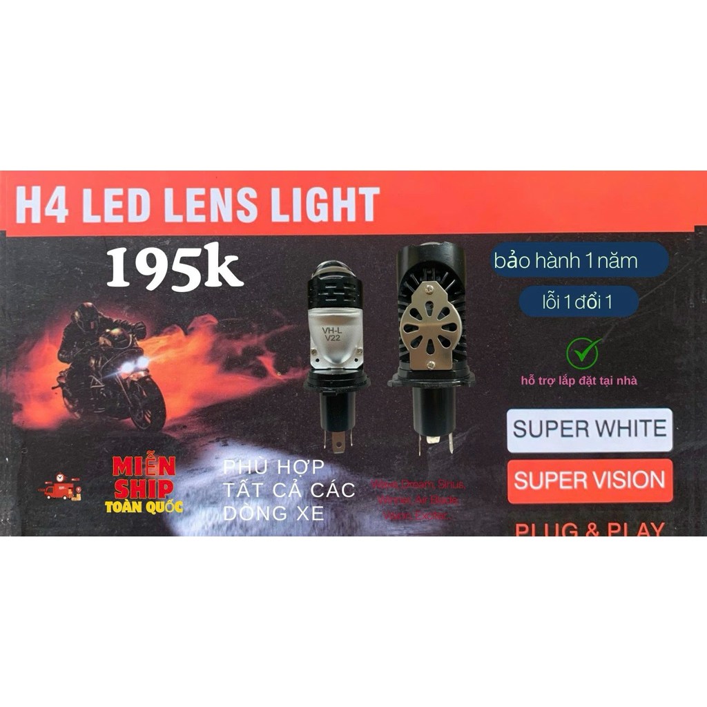 bóng đèn led bi cầu V22 công suất 60w