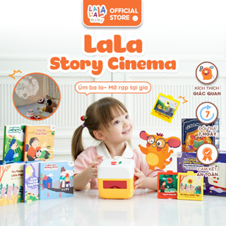  Máy Chiếu Kể Chuyện Lala Story Cinema Đồ Chơi Âm Thanh Máy Chiếu Mini Đèn Chiếu Tường Cho Bé Lalala Baby 