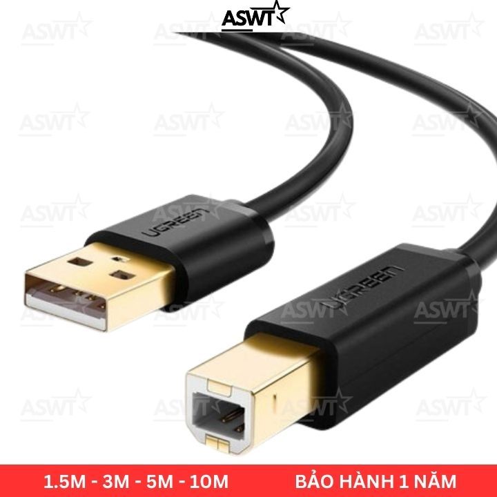 Cáp USB cho Soundcard Behringer U-Phoria UM2 / UMC202HD / UMC22 / UMC204HD / MC404HD xịn mạ vàng - F