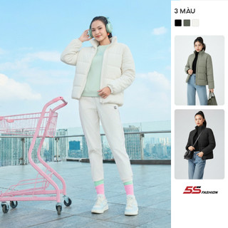  Áo Phao Nữ 5S FASHION W-PUFFER HEATLOCK Chần Bông Cực Ấm Cổ Dựng Thời Trang W0APH25007 