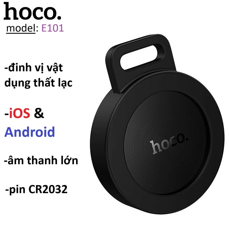 Thiết Bị Định Vị vật dụng thất lạc (iOS & Android) Hoco Tag E101 -Bảo Hành 6 tháng