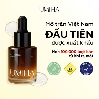  Mỡ trăn triệt lông UMIHA  15ml  - Giúp ức chế mọc lông sau khi dùng Kem tẩy lông và Sáp Wax lông 