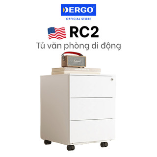  Tủ Văn Phòng DERGO Flexispot RC2 Tủ 3 Ngăn Kéo Có Bánh Xe Di Động 