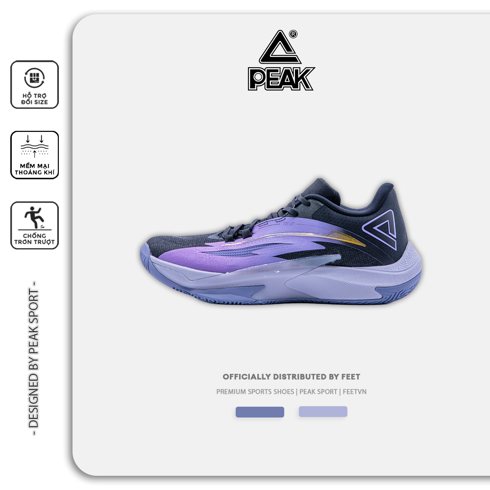 Giày Thể Thao Nam Nữ EXT52021A Giày Bóng Rổ PEAK Lightning SWR - FeetVN