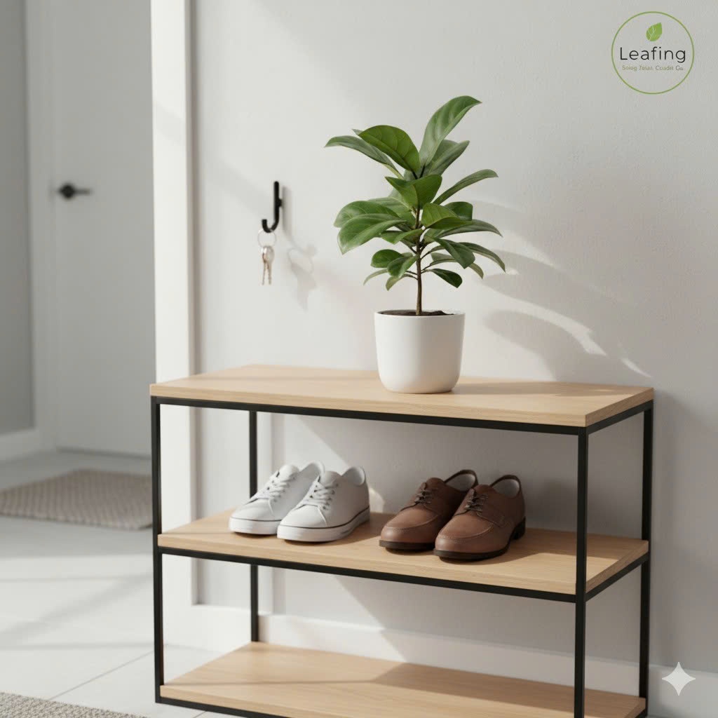 Cây Bàng Singapore (Fiddle-Leaf Fig - Ficus lyrata), Cây bàng cảnh decor.