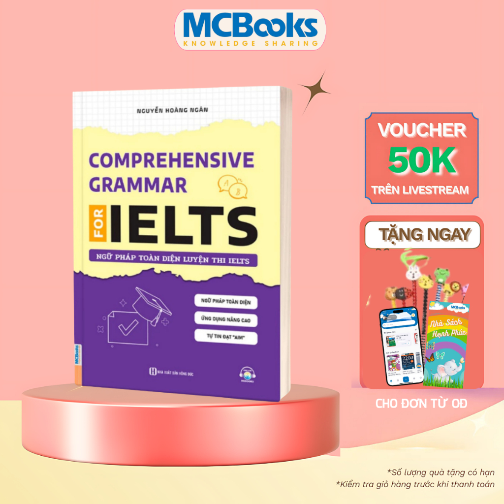 Sách - Comprehensive Grammar For IELTS - Ngữ pháp toàn diện luyện thi IELTS