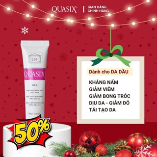  GEL QUASIX Gel bôi giảm mụn trứng cá đỏ mụn kích ứng mụn viêm viêm da tiết bã 30g 