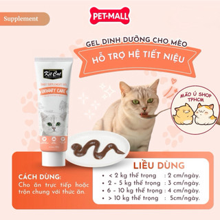 GEL DINH DƯỠNG CHO MÈO - KIT CAT DAILY SUPPLEMENT TUÝP 120G