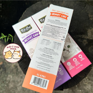 GEL DINH DƯỠNG CHO MÈO - KIT CAT DAILY SUPPLEMENT TUÝP 120G