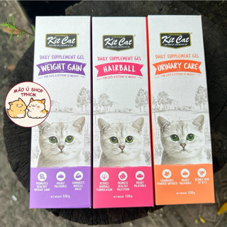 GEL DINH DƯỠNG CHO MÈO - KIT CAT DAILY SUPPLEMENT TUÝP 120G