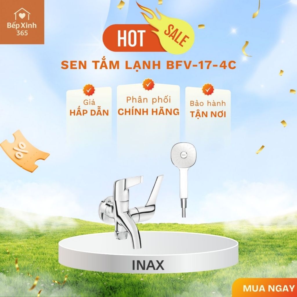 Sen tắm lạnh INAX BFV-17-4C - Chất Lượng Cao, Tối Ưu Mọi Không Gian Tắm